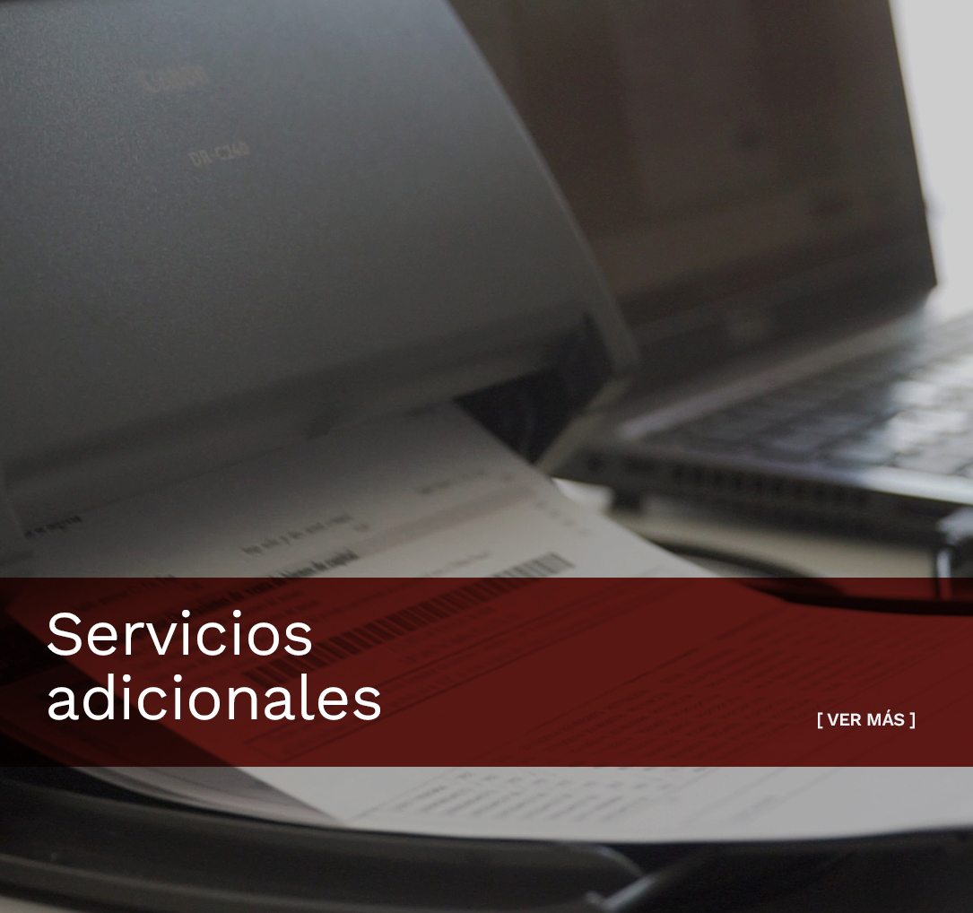 Servicios adicionale
